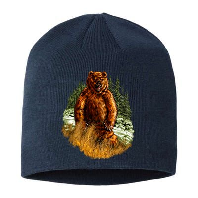 Wildlife - Wild Bear Portrait Sustainable Beanie