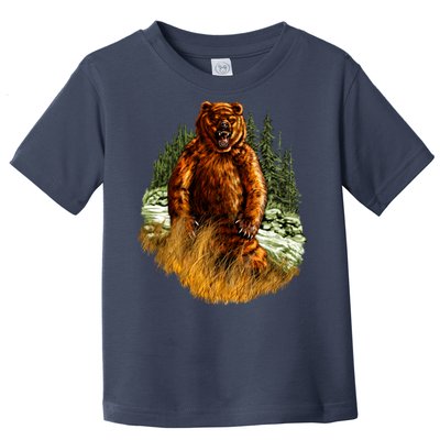 Wildlife - Wild Bear Portrait Toddler T-Shirt