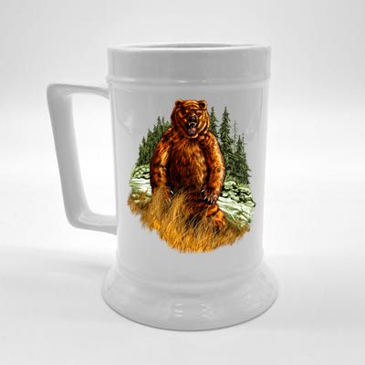 Wildlife - Wild Bear Portrait Beer Stein