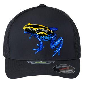 Wildlife - Yellow And Blue Frog Flexfit Unipanel Trucker Cap