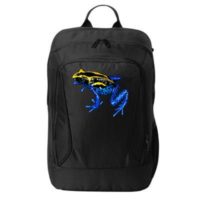 Wildlife - Yellow And Blue Frog City Backpack