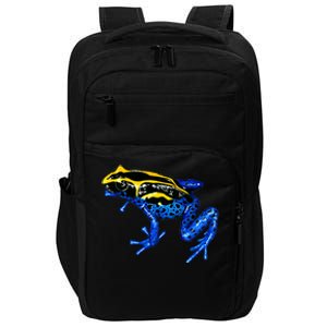 Wildlife - Yellow And Blue Frog Impact Tech Backpack