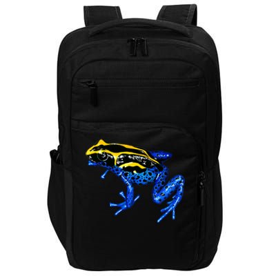 Wildlife - Yellow And Blue Frog Impact Tech Backpack