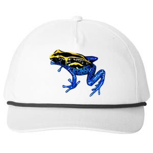 Wildlife - Yellow And Blue Frog Snapback Five-Panel Rope Hat