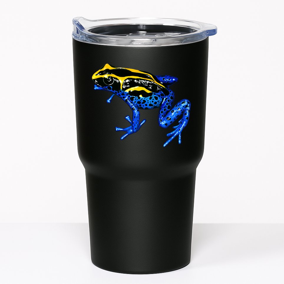Wildlife - Yellow And Blue Frog Tumbler