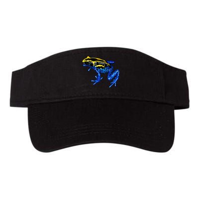 Wildlife - Yellow And Blue Frog Visor