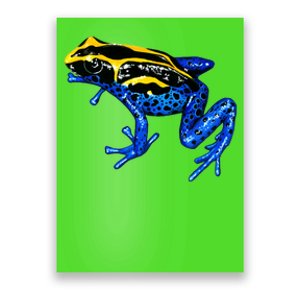 Wildlife - Yellow And Blue Frog Poster