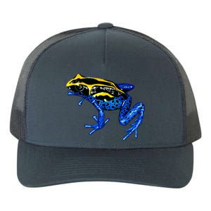 Wildlife - Yellow And Blue Frog Yupoong Adult 5-Panel Trucker Hat