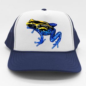 Wildlife - Yellow And Blue Frog Trucker Hat