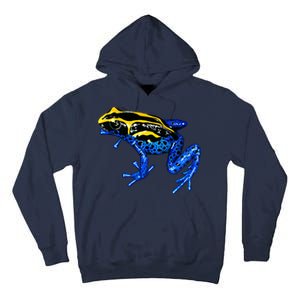 Wildlife - Yellow And Blue Frog Tall Hoodie