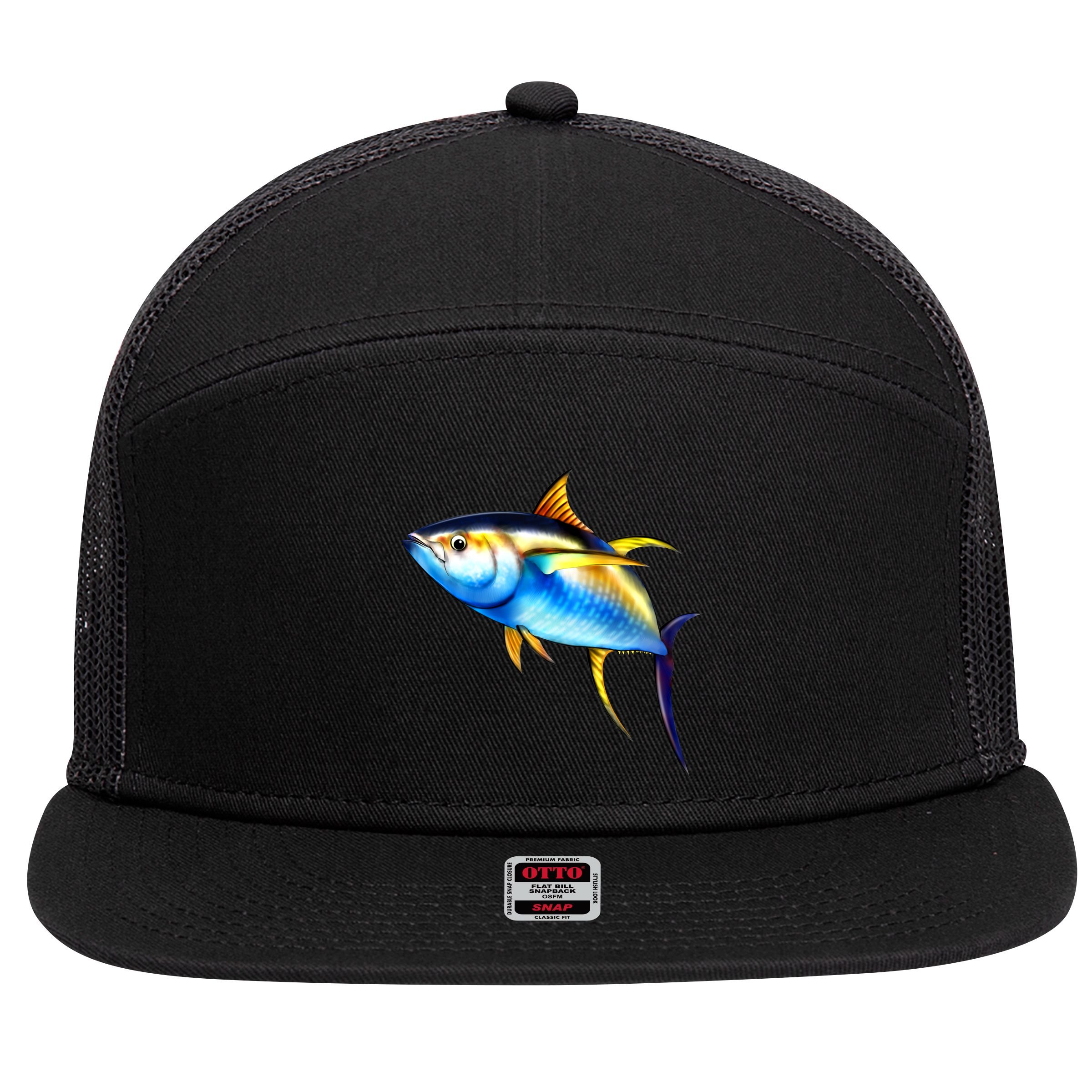 Wildlife - Yellowfin 7 Panel Mesh Trucker Snapback Hat