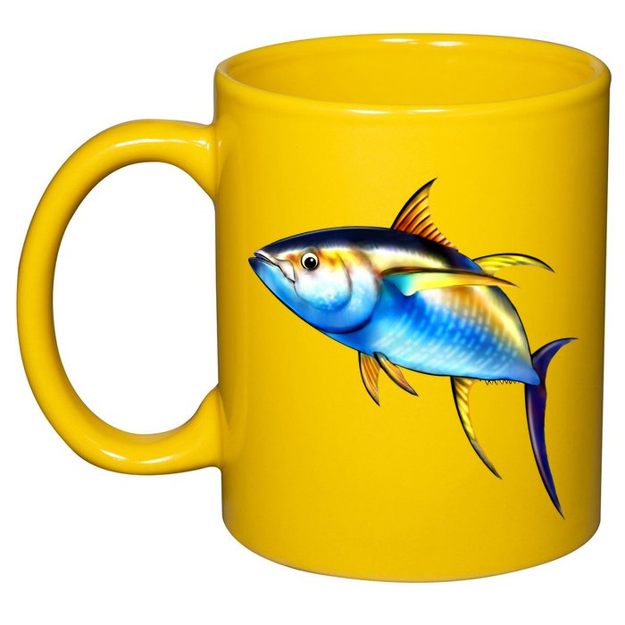 Wildlife - Yellowfin 11oz C Handle Ceramic Mug