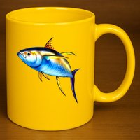 Wildlife - Yellowfin 11oz C Handle Ceramic Mug
