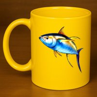 Wildlife - Yellowfin 11oz C Handle Ceramic Mug