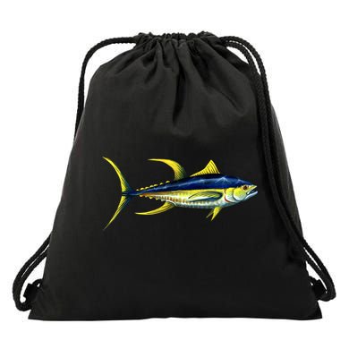 Wildlife - Yellowfin Tuna Drawstring Bag