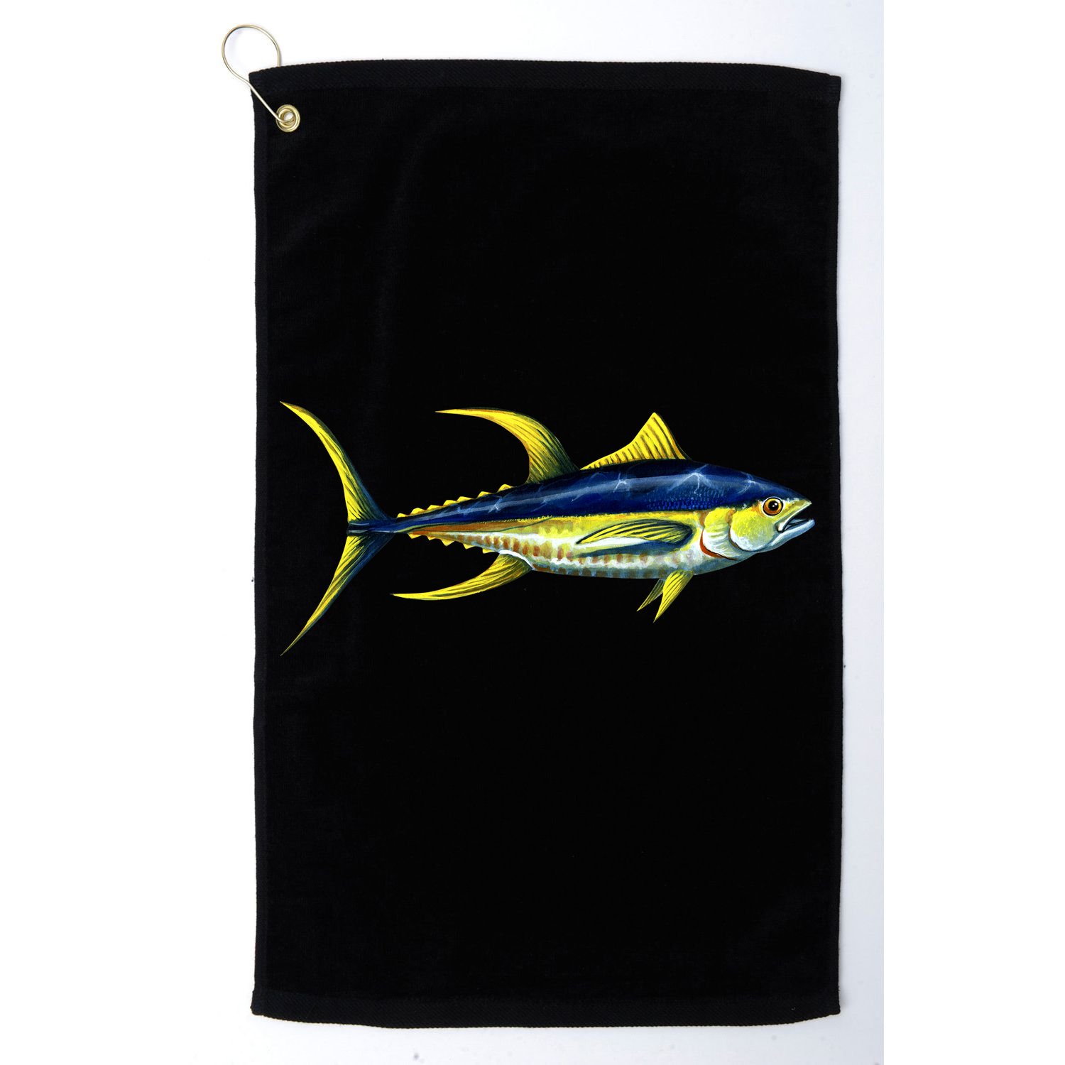 Wildlife - Yellowfin Tuna Golf Towel