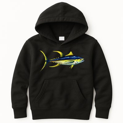 Wildlife - Yellowfin Tuna Kids Hoodie