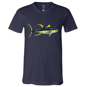 Wildlife - Yellowfin Tuna V-Neck T-Shirt