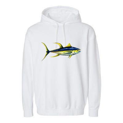 Wildlife - Yellowfin Tuna Garment-Dyed Fleece Hoodie