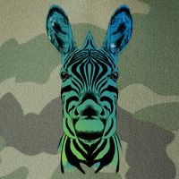 Wildlife - Zebra Head Abstract Legacy Tie Dye Trucker Hat