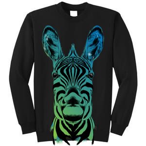 Wildlife - Zebra Head Abstract Sweatshirt