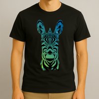 Wildlife - Zebra Head Abstract T-Shirt