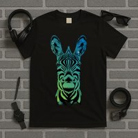 Wildlife - Zebra Head Abstract T-Shirt