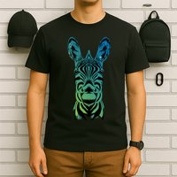 Wildlife - Zebra Head Abstract T-Shirt