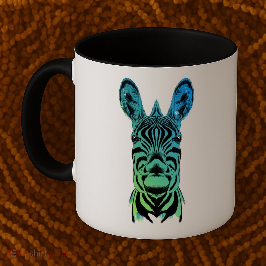 Wildlife - Zebra Head Abstract Mug