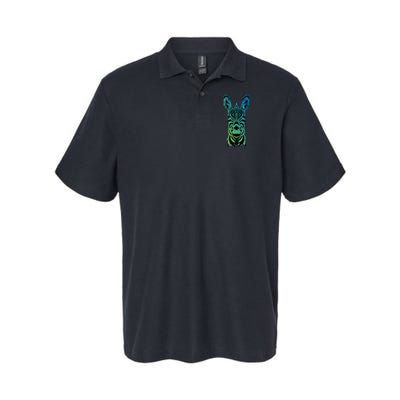 Wildlife - Zebra Head Abstract Polo