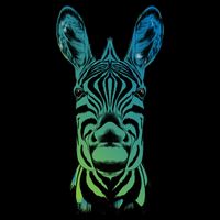 Wildlife - Zebra Head Abstract Poster