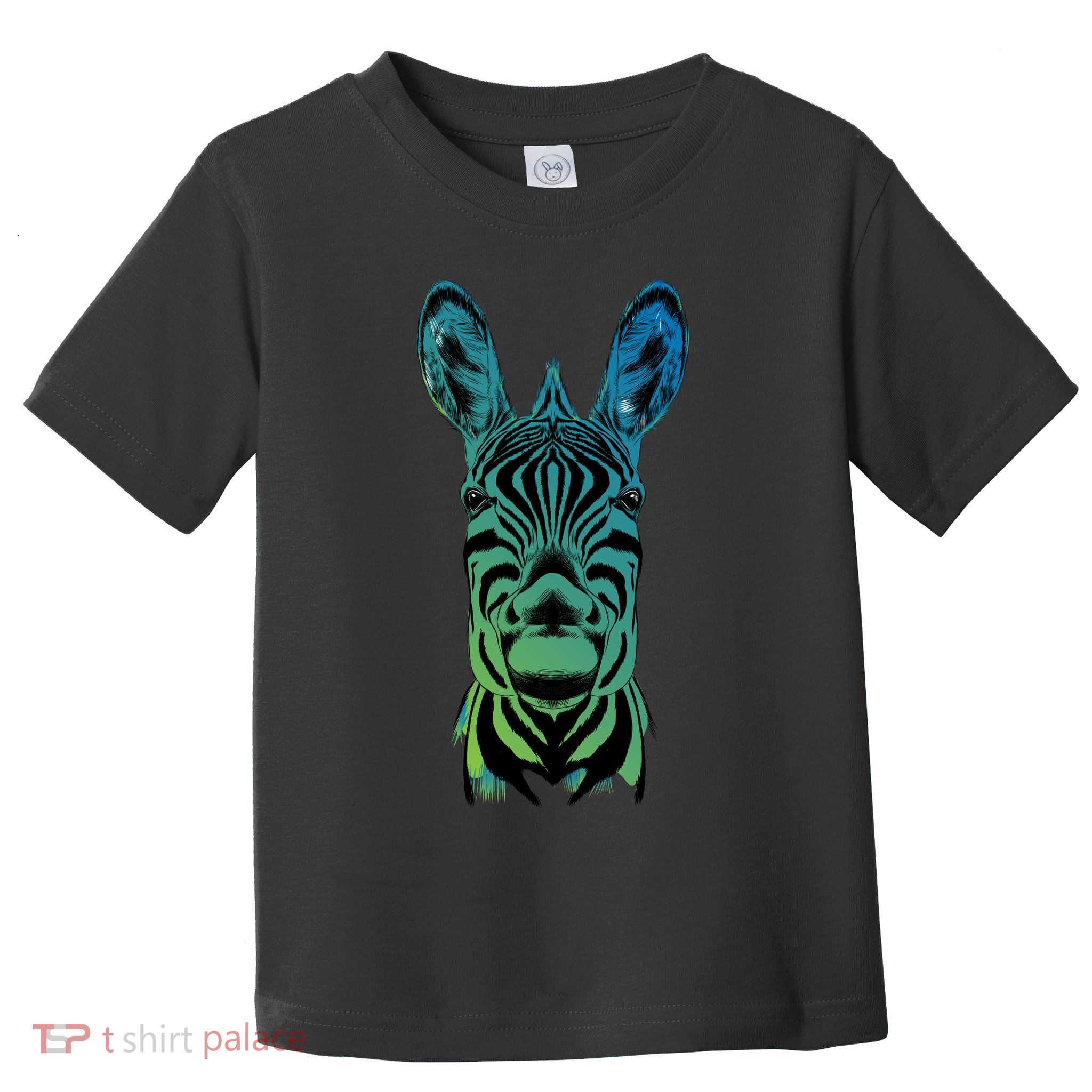 Wildlife - Zebra Head Abstract Toddler T-Shirt