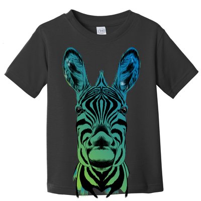 Wildlife - Zebra Head Abstract Toddler T-Shirt