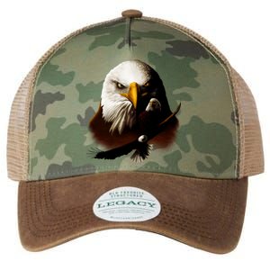 Wildlife Chopper Eagle Legacy Tie Dye Trucker Hat