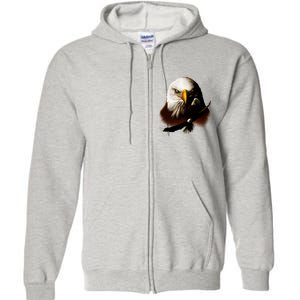 Wildlife Chopper Eagle Full Zip Hoodie