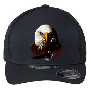 Wildlife Chopper Eagle Flexfit Unipanel Trucker Cap