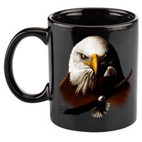 Wildlife Chopper Eagle 11oz C Handle Ceramic Mug