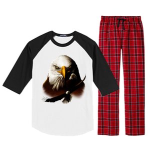 Wildlife Chopper Eagle Raglan Sleeve Pajama Set