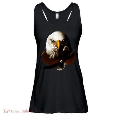 Wildlife Chopper Eagle Ladies Essential Flowy Tank