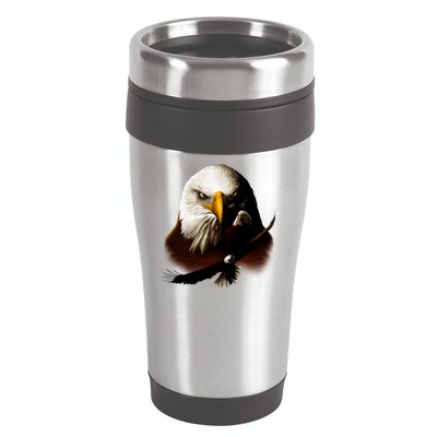 Wildlife Chopper Eagle 16oz Travel Tumbler
