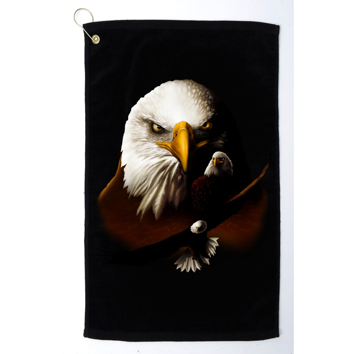 Wildlife Chopper Eagle Golf Towel