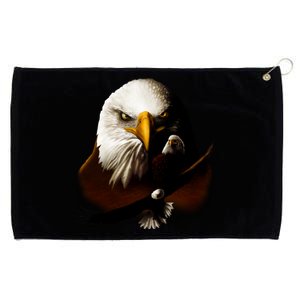 Wildlife Chopper Eagle Grommeted Golf Towel