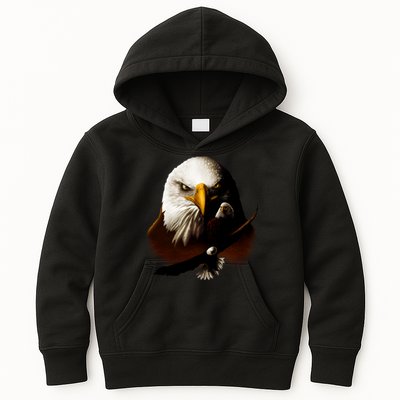 Wildlife Chopper Eagle Kids Hoodie