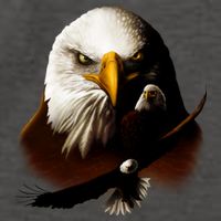 Wildlife Chopper Eagle Vector Backpack