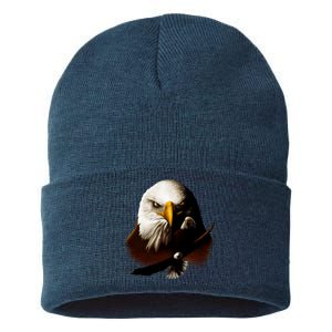 Wildlife Chopper Eagle Sustainable Knit Beanie