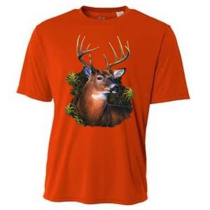 Wildlife Deer Cooling Performance Crew T-Shirt