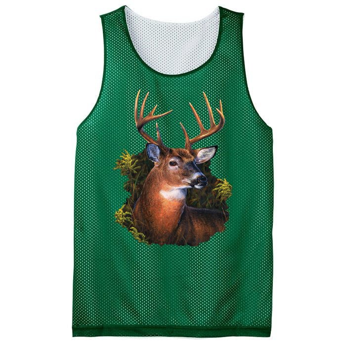 Wildlife Deer Mesh Reversible Basketball Jersey Tank