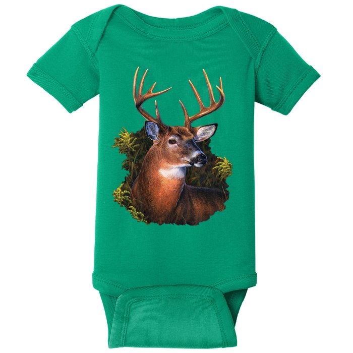 Wildlife Deer Baby Bodysuit