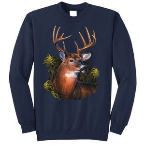 Wildlife Deer Tall Sweatshirt