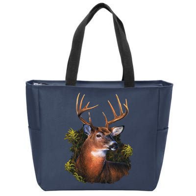 Wildlife Deer Zip Tote Bag